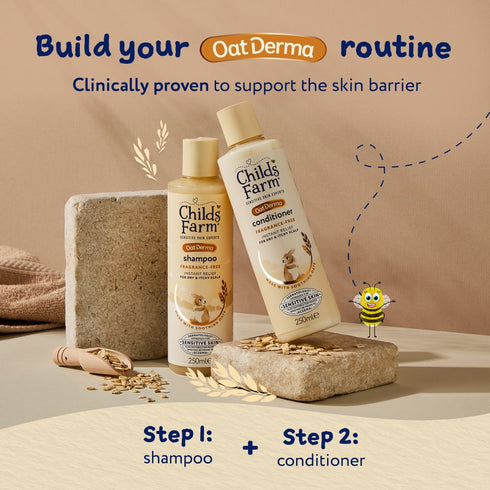 Childs Farm Oatderma Conditioner Fragrance Free 250ml